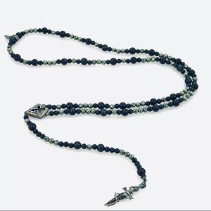 Stephen Webster Cross & Dagger Lariat Necklace